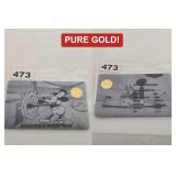 Steamboat Willie 1928 .9999 Gold 1/2000 Card