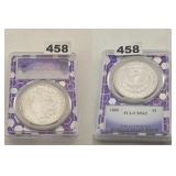 1880 Morgan Silver Dollar PCGS MS62 Bee Slab