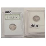 Copper Buffalo Indian Head Nickel INB Slabbed