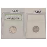 1981-P Roosevelt Dime Copper-Nickel BU INB SLAB