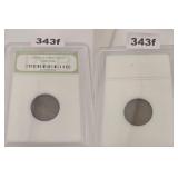 1958 Lincoln Wheat Cent Copper LYP INB Slabbed