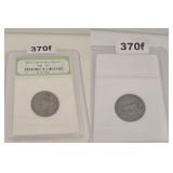 1948 Jefferson Nickel INB Slabbed Copper Coin