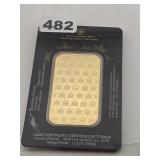 Royal Canadian Mint 1 oz .9999 Fine Gold Bar