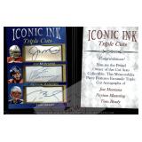 Iconic Ink Montana Manning Brady Facsimile Autos