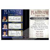 Platinum Cuts Babe Ruth Maris Judge Facsimile...