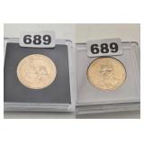 Ronald Reagan Presidential Dollar Coin Copper