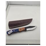 Custom Fixed Blade Hunting Knife With Sheath
