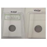 INB Graded Copper Lincoln Wheat Cent LYP Coin