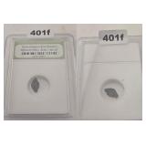 Roman Widow's Mite Sized Bronze Coin INB Slab