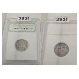 INB Slabbed Indian Head Buffalo Copper Nickel