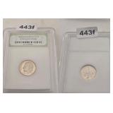 1999-S ROOSEVELT DIME DCAM GEM PROOF SLABBED