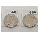 1972 Eisenhower IKE Copper-Nickel Dollar Coin