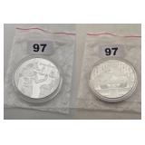 Egyptian Anubis Pyramid .999 Silver Round
