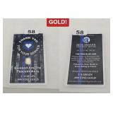 Thin Blue Line Peacemakers .999 Fine Gold