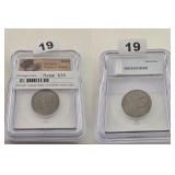 Greece 2 Drachmai Copper Nickel ICG Genuine