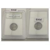 1959 Jefferson Nickel INB Slabbed Uncirculated