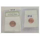 1997-D LINCOLN CENT COPPER UNCIRCULATED INB