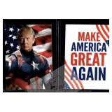Trump Captain America Parody Card