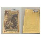 2025 Florida 1/2 Goldback 24K Gold Note Rare