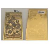 2024 Wyoming 1 Goldback Reverentia 24K Gold