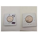 1980 D Susan B Anthony One Dollar Copper Coin
