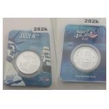2026 Sail 4th 250 Silver Round Low Mintage