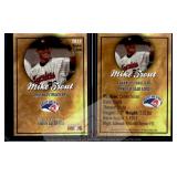 Mike Trout 2011 Rookie Phenoms Gold