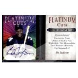 Bo Jackson Platinum Cuts Facsimile Auto