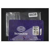 IGR Istanbul 2.5g Fine Silver Bar Assay $130