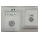 1943 Lincoln Steel Wheat Cent WWII Issue INB