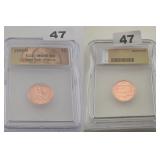 2025-D COPPER PENNY ICG MS66 RD RARE LYP COIN