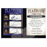 Plat Cuts Messi Ronaldo Yamal Facsimile Autos