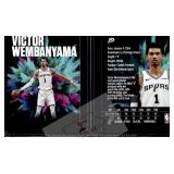 Wembanyama P Customs Color Blast Card