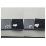 Heiser Premium Heart Shape .999 Silver Bar