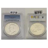 1972-S Silver Eisenhower Dollar PCGS MS67 OGH