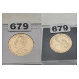 Richard Nixon Presidential Proof Dollar Coin