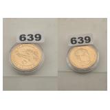 John Tyler Presidential Dollar Proof Coin