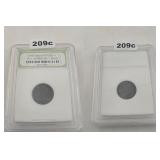 1943 Lincoln Steel Penny W.W. II Emergency