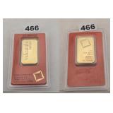 Valcambi Suisse .9999 Fine Gold Bar In Assay