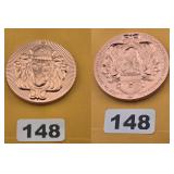 Scottsdale Mint Lion Copper Stacker Round .999
