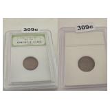 1936 Lincoln Wheat Cent Copper Coin INB Slabbed