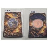 Africa Big Five Buffalo Starry Night Copper