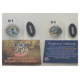 2026 USA 250th Rare Low Mintage Half Dollar