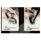 Ohtani 2013 BBM Magazine Dual Sided Rookie Promo