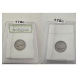 1947 Jefferson Nickel INB Graded Slab Coin
