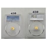 2017 Mongolia Gold Sable PR70 DCAM PCGS Coin