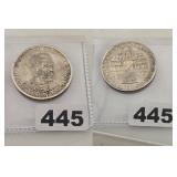 1946 Booker T. Washington Silver Half Dollar