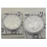 Scottsdale Mint Cowboy .9999 Fine Silver Round
