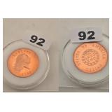 1793 Liberty Cap Copper Coin Copy Description