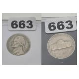 1951-S Jefferson Nickel San Francisco Mint
